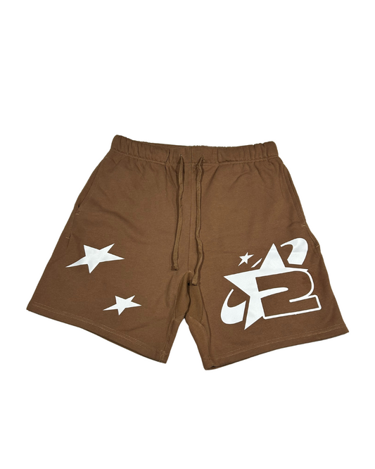 Brown 2 Star shorts