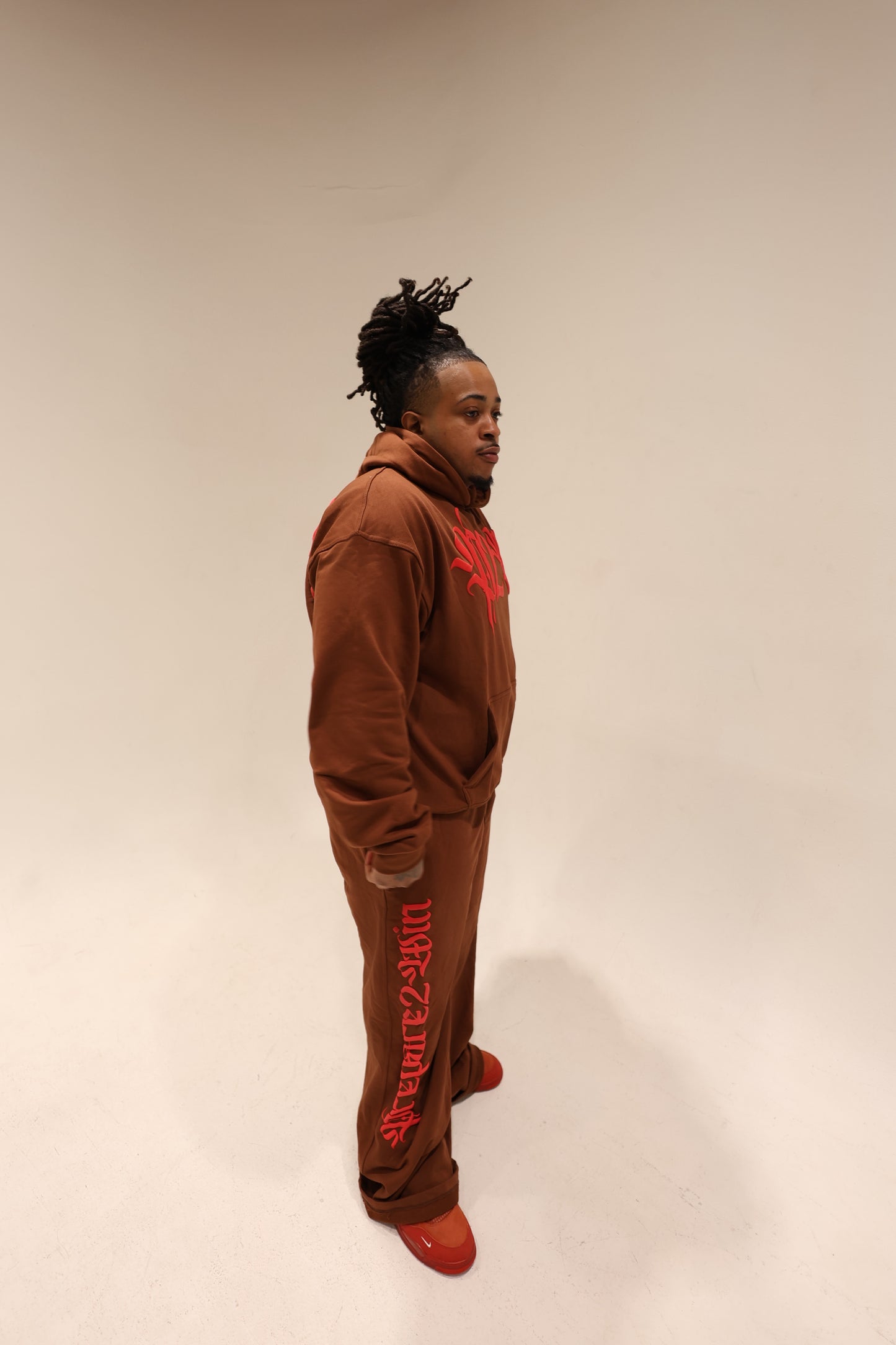 P2W Brown Hoodie