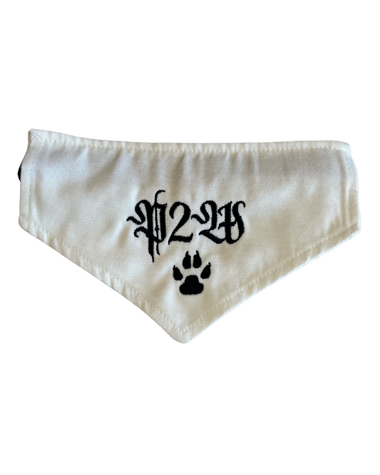 White Dog Bandana