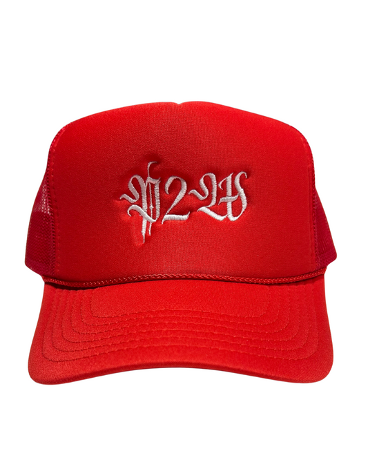 Red P2W Trucker Hat